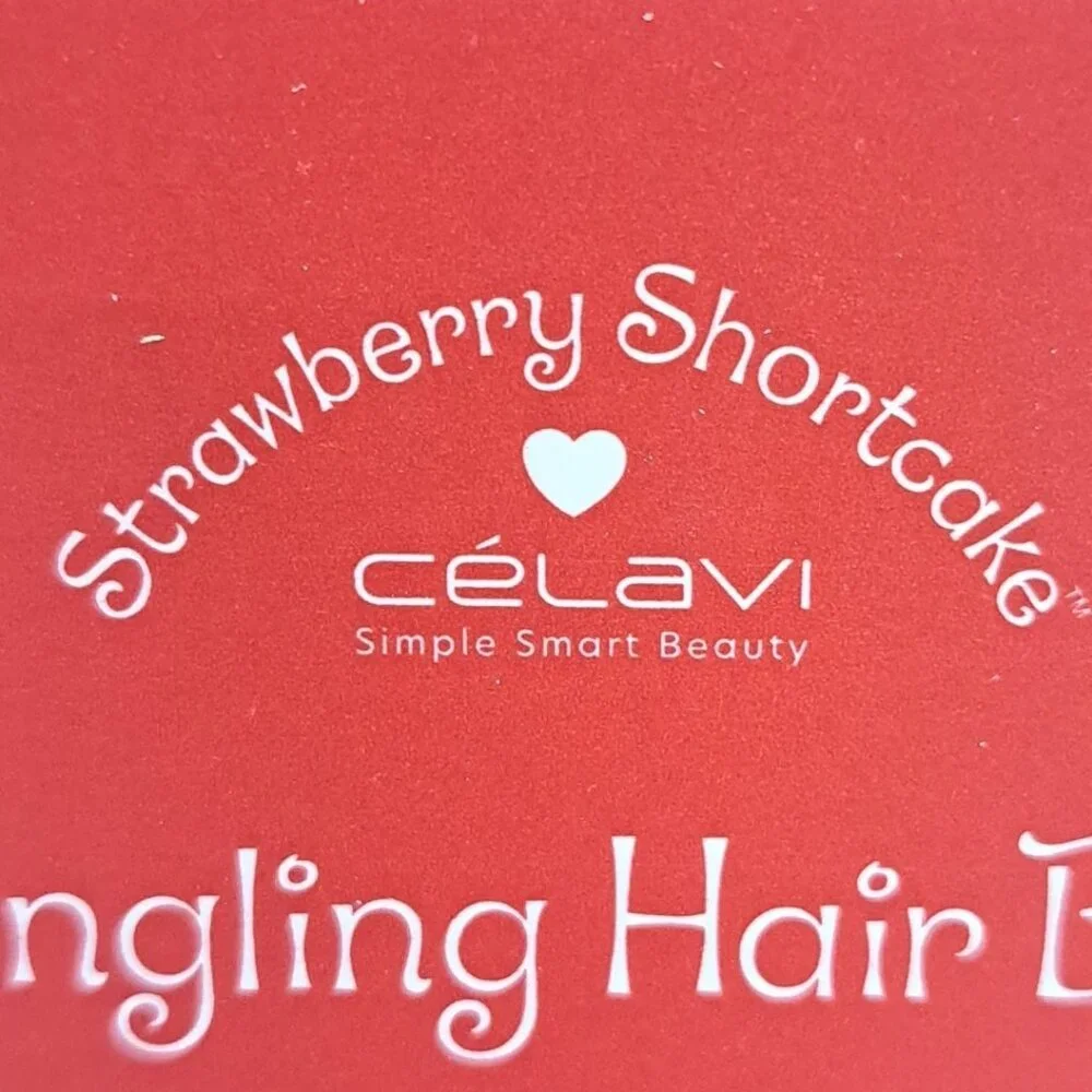 Celavi Strawberry Shortcake Detangler Hair  Brush Limited Edition